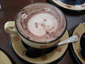 Latte Art Bear