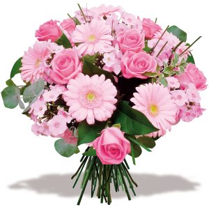 Pink Gerbera Bouquet 1